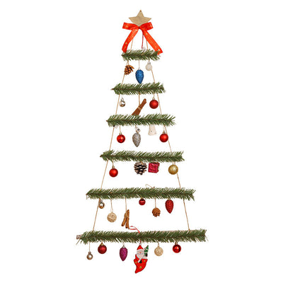 Árbol de Navidad Luminoso de Tela No Tejida para Ventanas y Puertas - Image 5