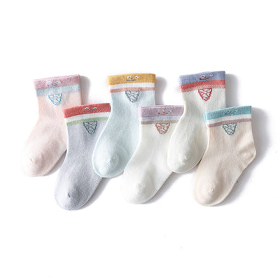 Calcetines de Algodón Fino para Bebé con Diseños Tiernos - Image 11