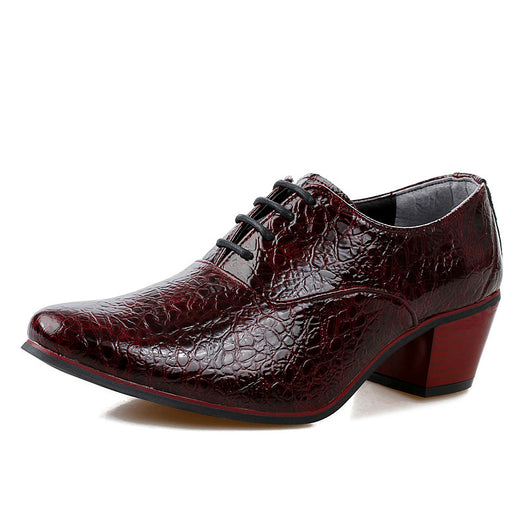 Zapatos de Moda Británica para Hombre con Punta Elevada - Image 15