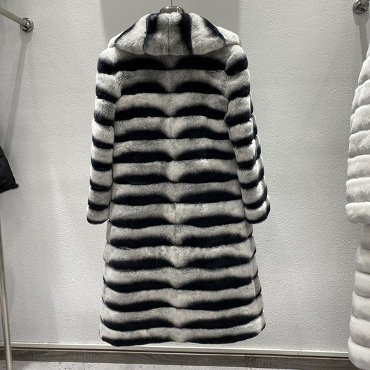 Chaqueta de Piel Minimalista con Cuello de Pie - Image 4