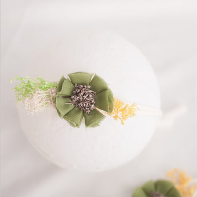 Diadema Floral Artesanal para Bebé - Joya Delicada para el Cabello - Image 30