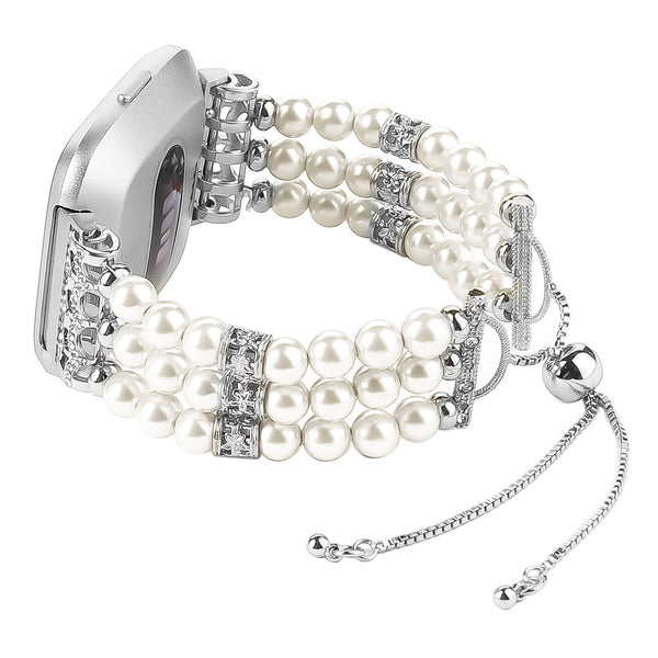 Pulsera Elástica de Perlas - Brazalete Versátil para Mujer