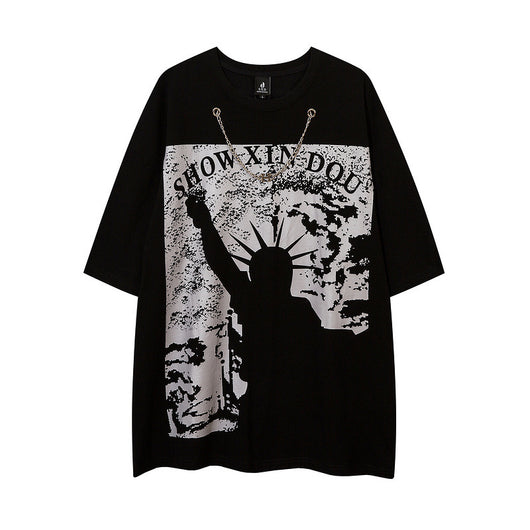 Camiseta Estampada de Manga Corta para Hombre - Image 5