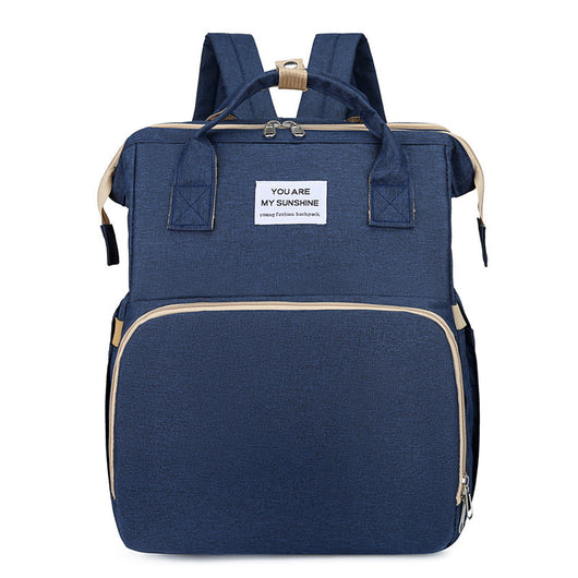 Bolsa Mochila Convertible para Cuna Portátil Plegable - Image 3