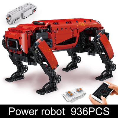 Perro Robot Mecánico Eléctrico con Control Remoto y Armado Educativo - Image 3