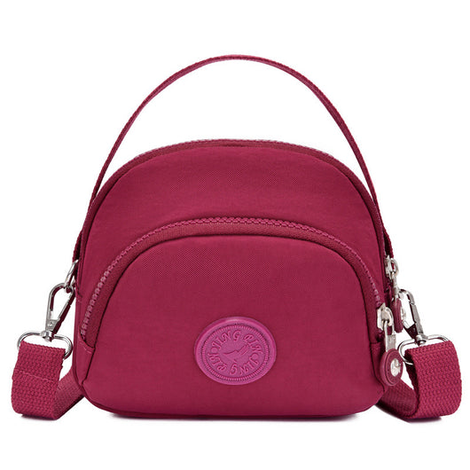 Bolsa Mensajera de Lona y Nylon para Mamá - Bolso Bandolera Compacto - Image 2