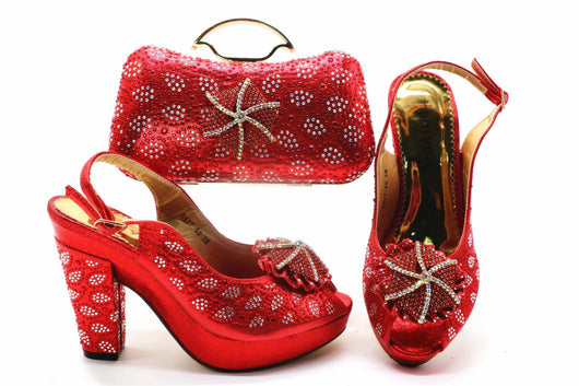Zapatos de Tacón Grueso Elegante para Bodas y Eventos Especiales - Image 2
