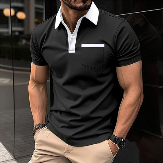Polo Slim Fit con Bolsillo de Solapa para Hombre - Image 21