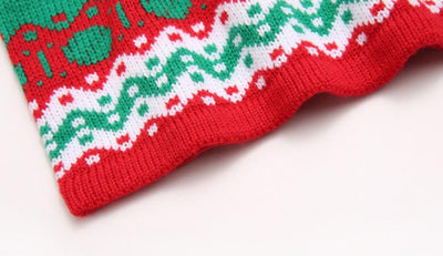 Enterizo Navideño Holgado con Diseño de Copos de Nieve - Image 10