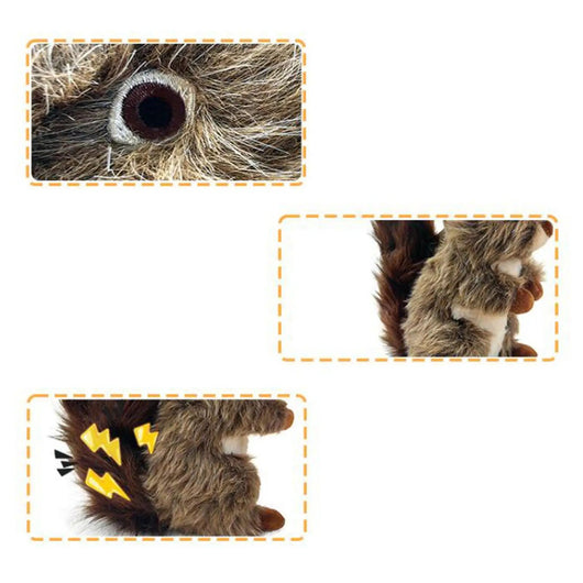Juguete Interactivo para Perros con Sonido Chirriante - Peluche Ardilla Resistente para Masticadores Agresivos - Image 13