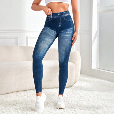 Jeans Deportivos de Alta Elasticidad con Efecto Levantador - Image 3