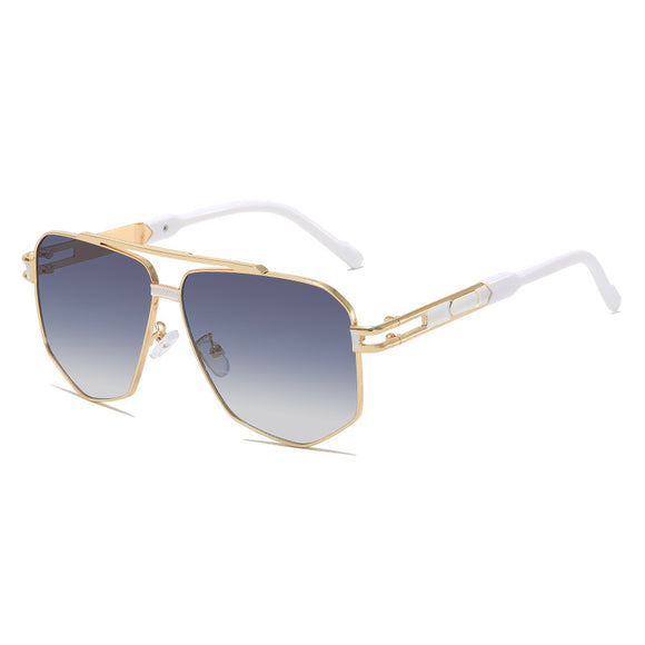 Gafas de Sol Metálicas para Hombre con Protección Solar Premium