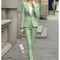 Blazer Casual de Corte Moderno con Textura Arrugada