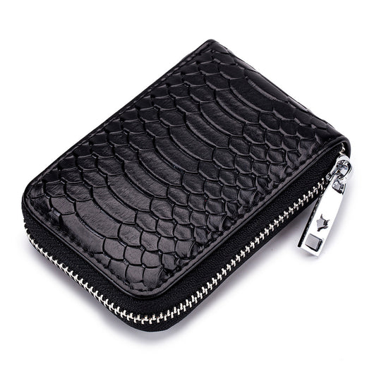 Monedero Pequeño para Tarjetas y Monedas con Patrón de Serpiente para Mujer - Image 16