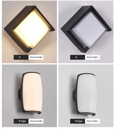 Lámpara LED de Pared Exterior Impermeable con Sensor de Movimiento - Image 17
