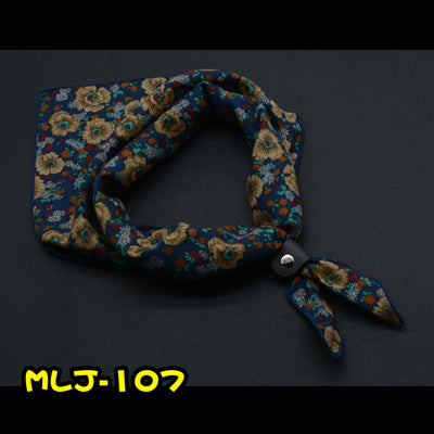 Pañuelo Retro Floral British de Moda Clásica - Image 18