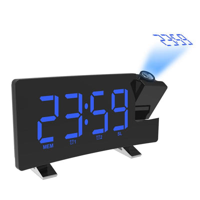 Reloj Despertador con Proyección de Hora y Pantalla LED Grande - Image 2