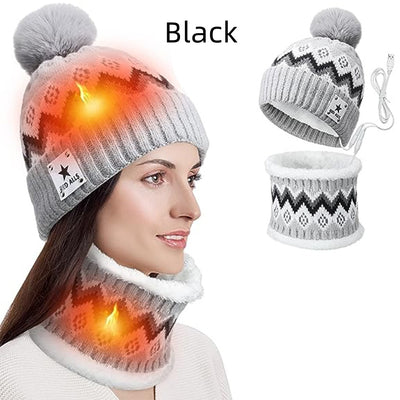 Set Térmico USB: Gorro, Bufanda y Guantes Calefactables - Image 10