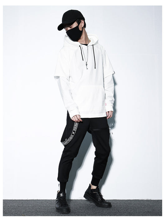 Suéter Oversized Estilo Street Hip-Hop con Detalles de Corte Asimétrico - Image 12