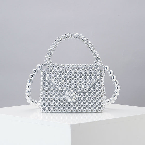 Bolsa Diagonal Tejida Artesanal Mini - Diseño Cute Acrílico Hecho a Mano - Image 8