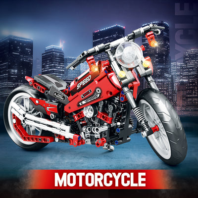 Bloques de Construcción Moto - Puzzle Educativo para Niños - Image 15