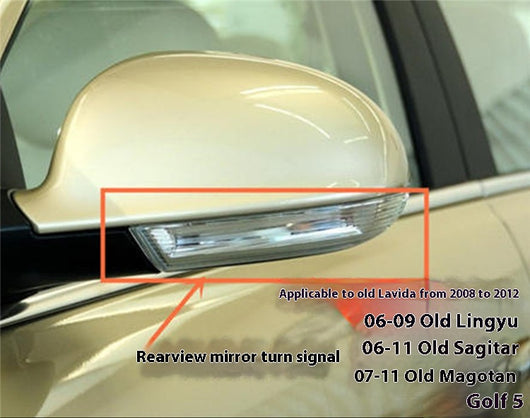 Espejo Retrovisor LED con Intermitentes Secuenciales para Golf 5 GTI - Image 6