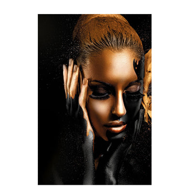 Cuadro Moderno Mujer Africana HD - Lienzo sin Marco para Decoración de Pared - Image 5