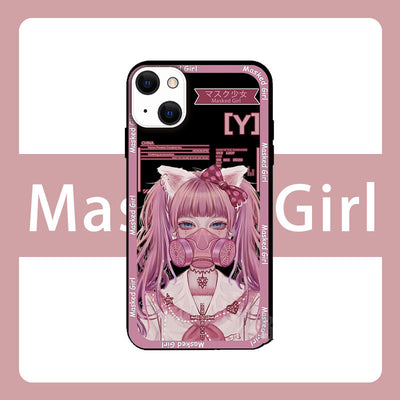 Funda para Teléfono Estilo Minimalista con Estampado de Chica - Image 4