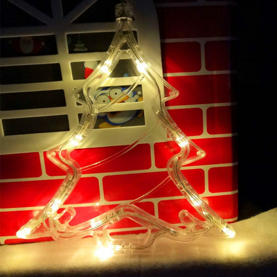 Luces Navideñas LED Decorativas - Ciervos, Campanas, Árboles, Estrellas y Luna - Image 9