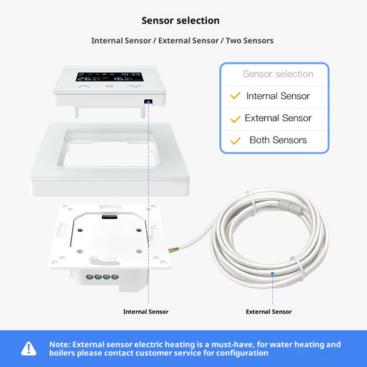 Termostato Inteligente WiFi para Calefacción de Piso - Image 5