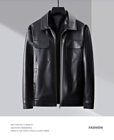 Saco de Negocios Casual para Hombre con Solapa Clásica - Image 8