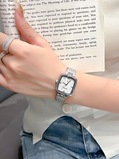 Reloj Cuadrado Retro Vintage para Mujer con Diseño Estrellado - Image 16