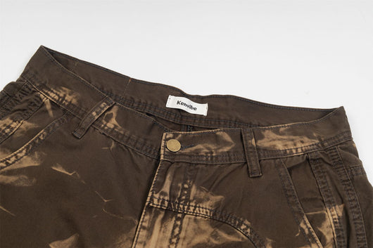Pantalones Cargo Rectos Oversized Estilo Retro Otoñal - Image 35