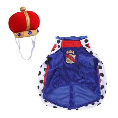 Conjunto de Accesorios Realeza para Perros - Corona y Capa - Image 9