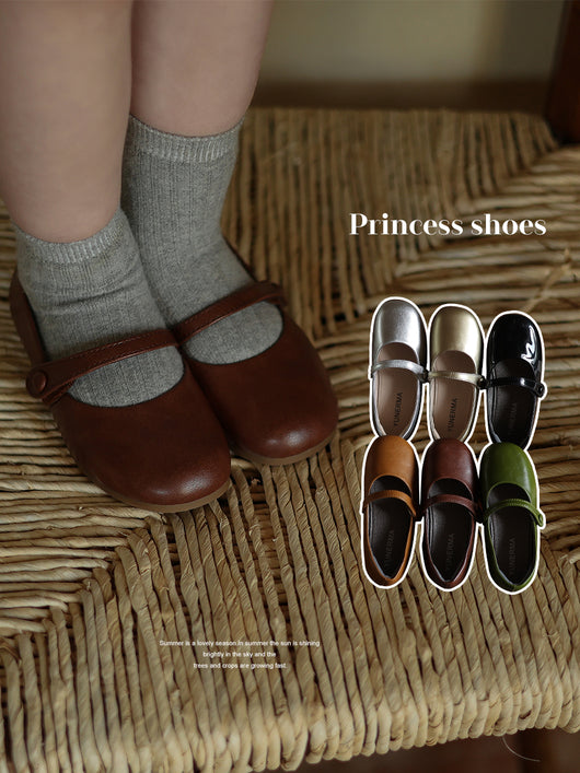 Zapatos Vintage de Cuero con Velcro para Bebé - Suela Suave Primavera Otoño - Image 12