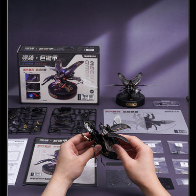 Puzzle Mecánico 3D Armadura del Gigante Steampunk - Image 13