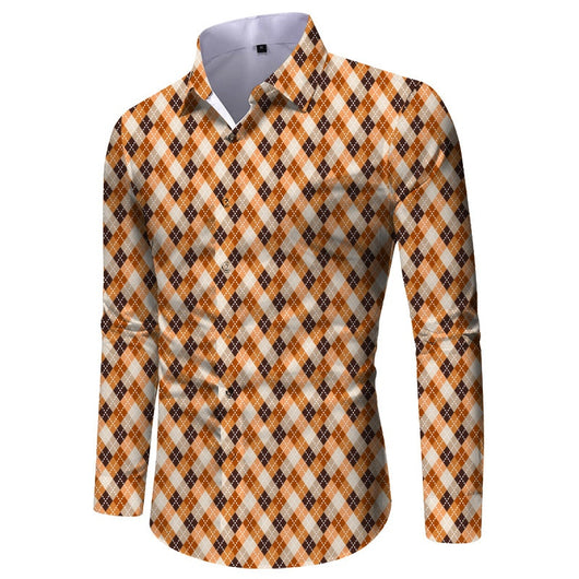 Camisa Casual Slim Fit Estampada para Hombre - Image 10