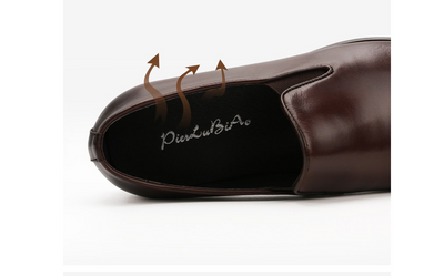 Zapatos de Cuero para Hombre con Pintura Artesanal - Image 9