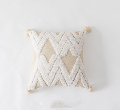 Funda de Almohada de Algodón Tejido con Diseño de Vientos Nacionales - Image 15