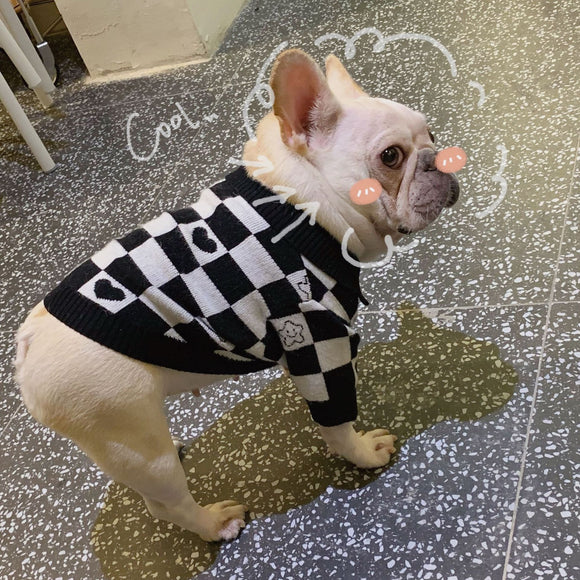 Suéter Invernal para Perros y Gatos - Diseño Schnauzer