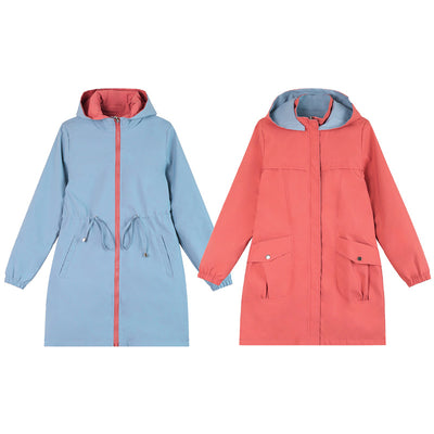Abrigo Reversible Primavera Otoño para Mujer - Image 6