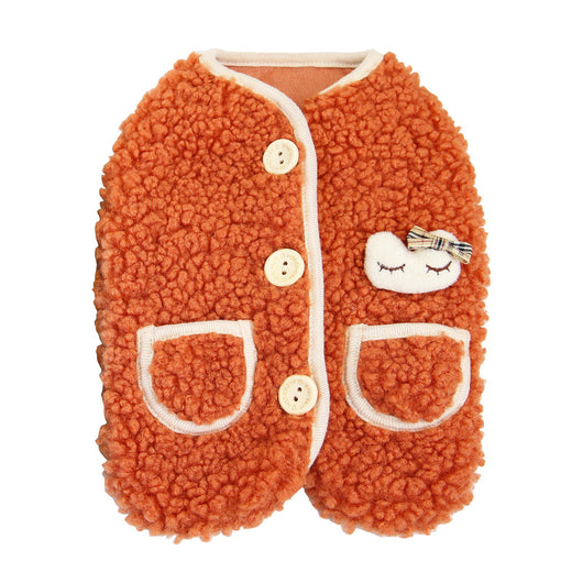 Chaleco de Terciopelo para Mascotas Otoño e Invierno - Diseño Adorable - Image 11