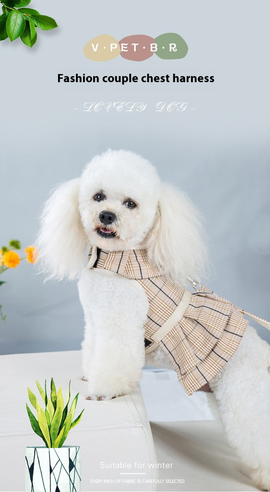 Arnés de Pecho con Cuerda de Sujeción para Mascotas - Image 22
