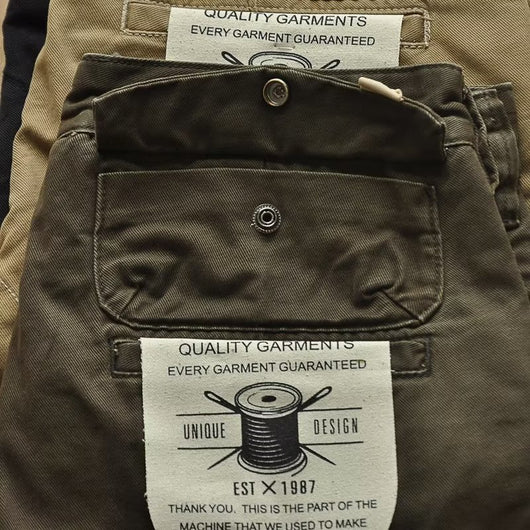 Pantalones de Trabajo Hombre Resistentes a Manchas - Corte Recto Holgado - Image 3