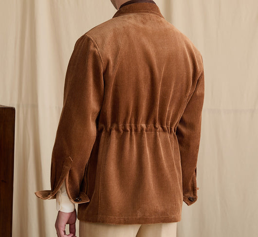 Chaqueta Polo Retro de Pana para Hombre - Cálida y Elegante - Image 10