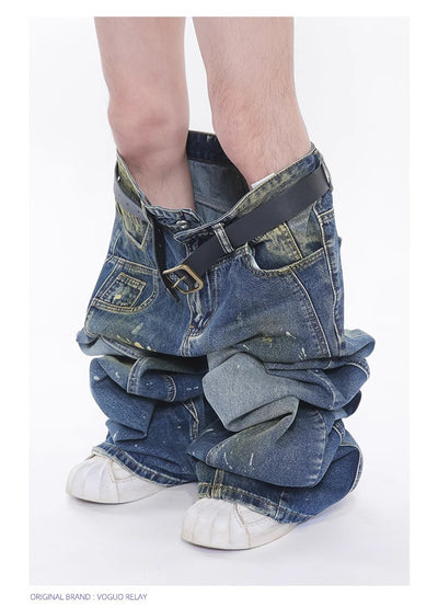 Jeans Personalizados para Hombre con Corte Tridimensional y Costura Artesanal - Image 12