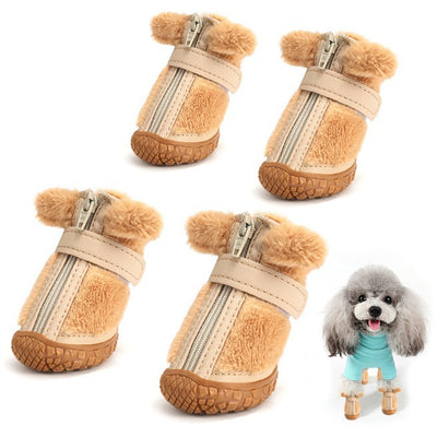 Botitas Térmicas para Perros con Decoración de Orejas - Protectores de Patas Antideslizantes - Image 3