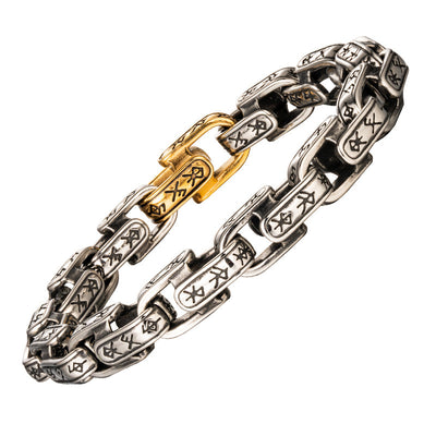 Pulsera Hombre Hip-Hop Vintage Estilo Urbano - Image 5