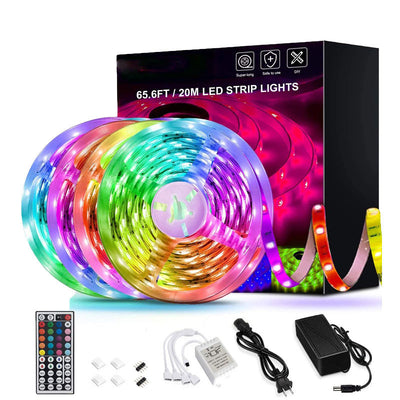 Tira LED RGB 5050 5M con Control Remoto - Iluminación Decorativa Flexible para TV y Habitación - Image 11