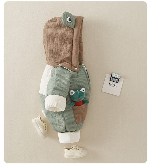 Mono Acolchado para Bebé Niño Invierno con Forro Polar - Image 8